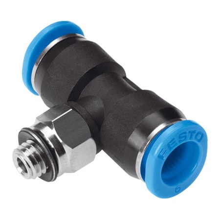 Festo Push-In T-Fitting QSMT-M5-6 QSMT-M5-6